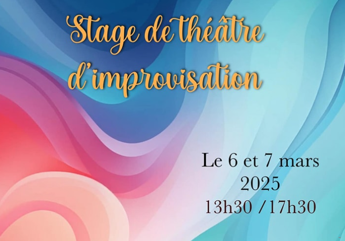 STAGE DE THÉÂTRE D'IMPROVISATION 