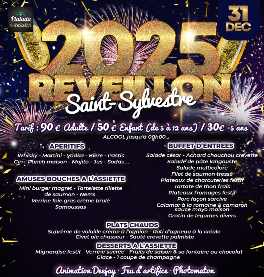 2025 REVEILLON Saint-Sylvestre