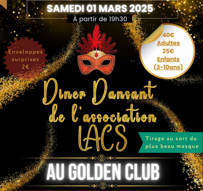 Dîner Dansant de l'Association L ACS