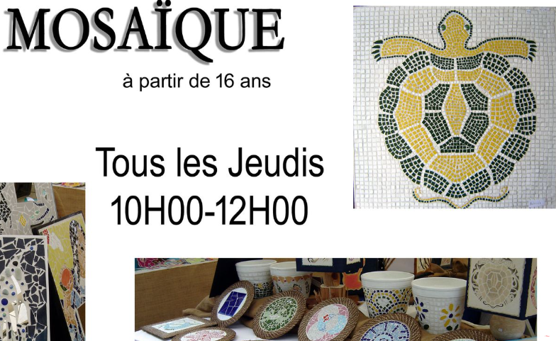 Atelier Adulte Mosaïque/ JEUDIS