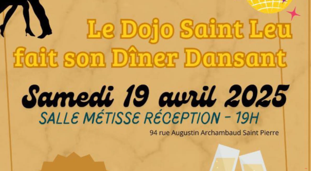 DINER DANSANTavec DOJO SAINT LEU