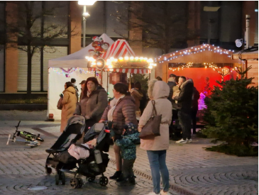 Soirée festive de noël