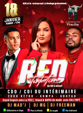 RED TENTATION-CDD/CDI/INTÉRIMAIRE