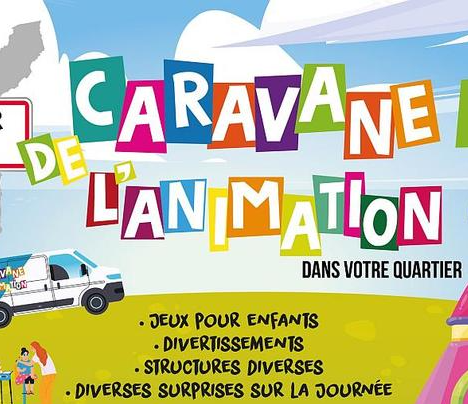 Caravane de l'animation à Petite-Île