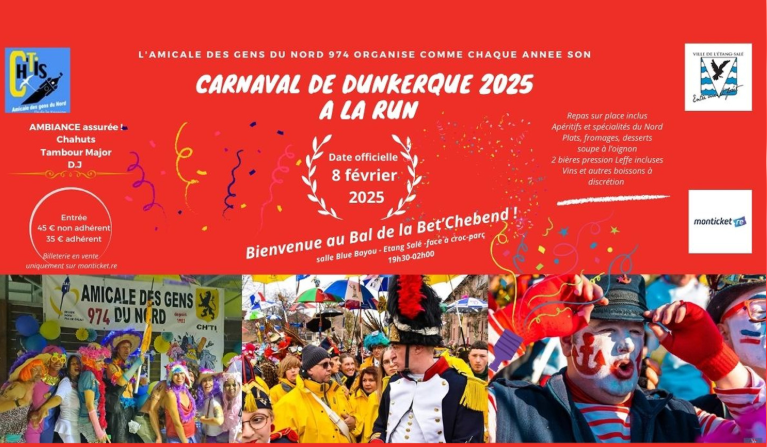 CARNAVAL DE DUNKERQUE 2025 A LA RUN