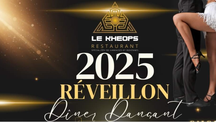 Réveillon 2025 : Dîner Dansant - Salsa & Bachata